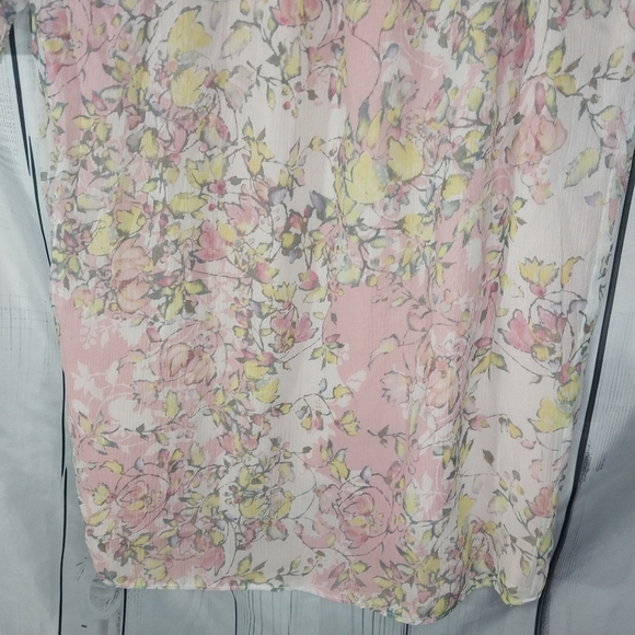 Sundance River Walk Silk Wrap Floral Tie Waist Flowy Feminine Fairy dress - Picture 12 of 13